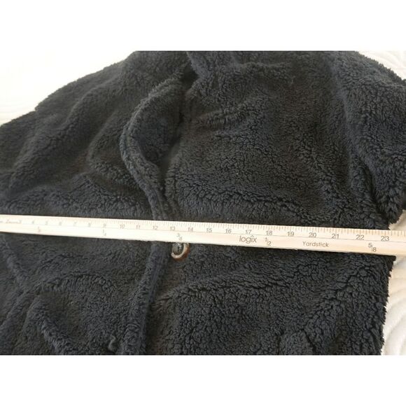 Romantic Hut Black Teddy Jacket L - Picture 7 of 9